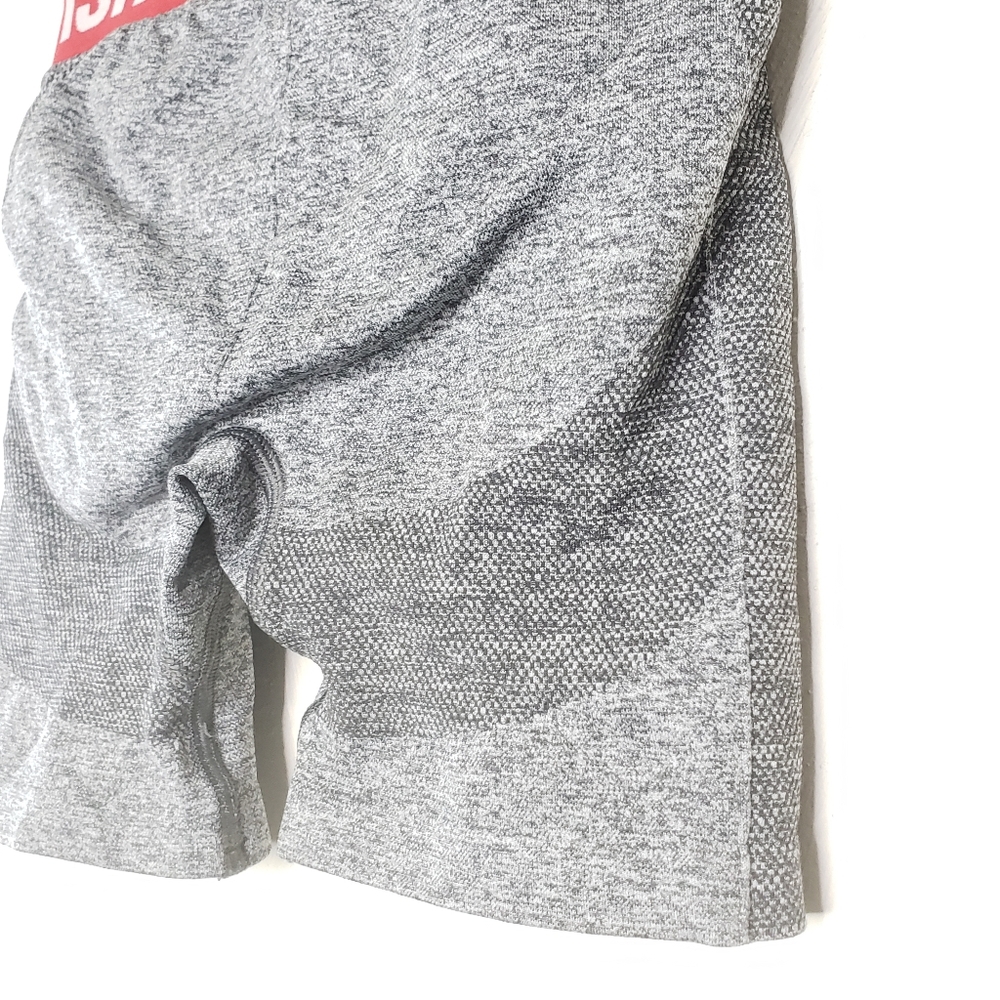 Gymshark Flex Shorts In Charcoal And Red Size Xs - image 6